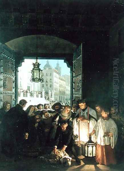 The Murder of the Conde of Villamediana (1582-1622) 1868 - view 1