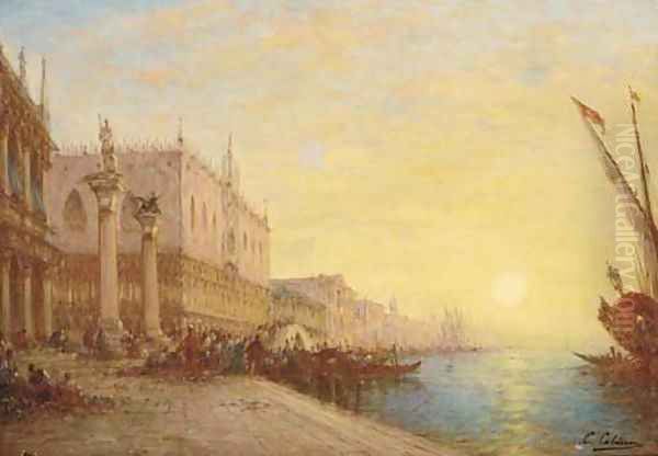 By the Piazzetta, St Mark's, Venice - view 1