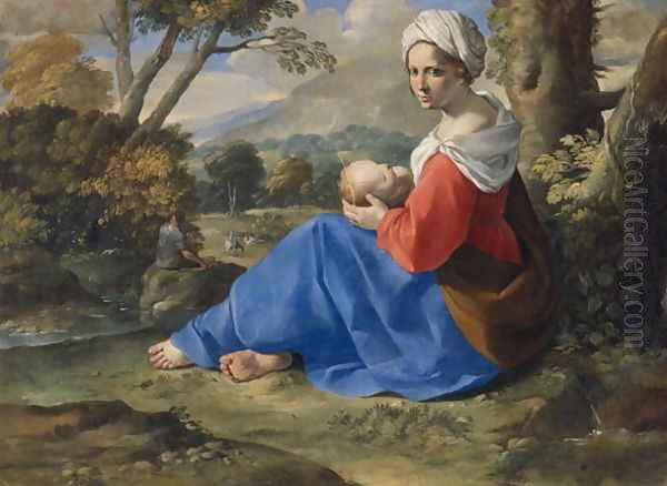 Rest on the Flight into Egypt 2 - view 1