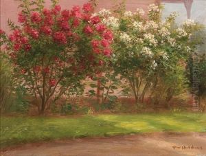 The Garden Wall by Frank Townsend Hutchens