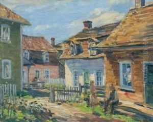 Country Scene, Charlevoix Country Scene, Charlevoix
