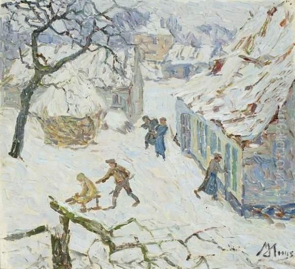 Hoeve In De Sneeuw - view 1