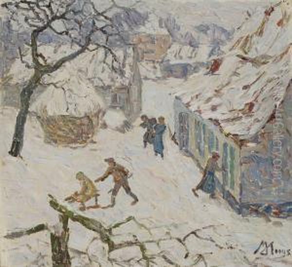 Beschoten Hoeve In Desneeuw (1919) - view 1