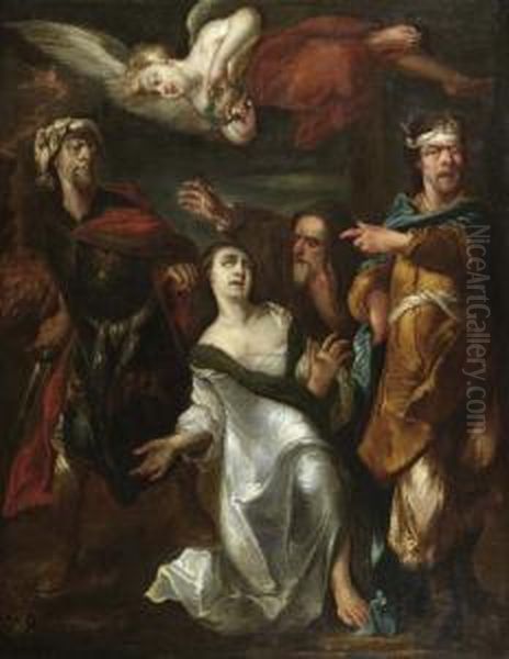Biblical Scene. 1687. - view 1