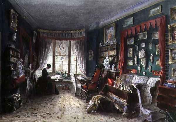 Our Sitting Room in London, 1849 - view 1