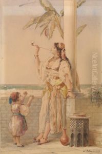 Divertissement Sur Laterrasse by Jan Baptist Huysmans