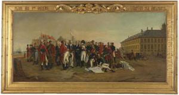 Napoleon Giving The Plans For Docks In Antwerp - view 1