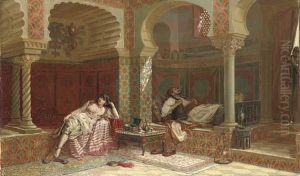 L'apres-midi Oriental by Jan Baptist Huysmans