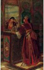 Jeune Femme De Constantine A La Toilette