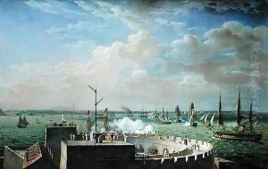 Cherbourg Harbour 1822