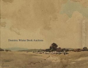 Sussex Downs Landscape by William Hyams