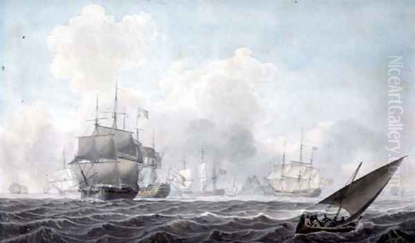 English Ships of War - view 1