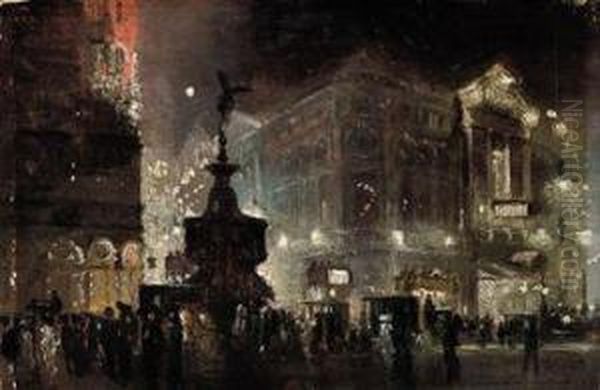 Piccadilly Circus - view 1
