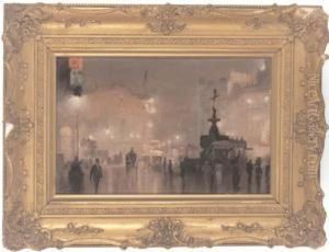 Piccadilly Circus by George Hyde Pownall