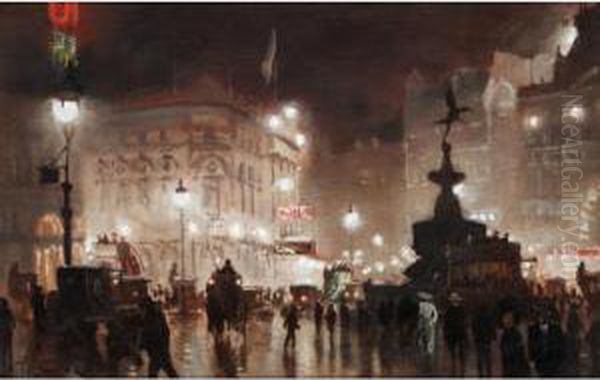 Picadilly Circus - view 1