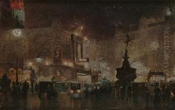 Piccadilly Circus - view 1