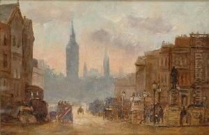 Northumberland Avenue Towards Parliment Square
