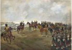 Une Scene De La Guerre De Crimee by Georges-Louis Hyon