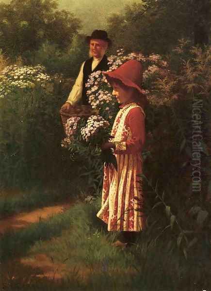Gathering Flowers - view 1