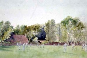 The Cricket Match by Gerard Chowne