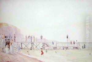 The Beach, 1913 by Gerard Chowne