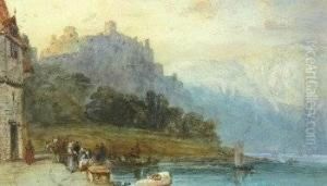 Tous Les Soirs Irene Henry A L'horloge by Henri-Gabriel Ibels