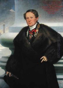 Auguste Ricard de Montferrand (1786-1856) 1842 by Joseph-Desire Court