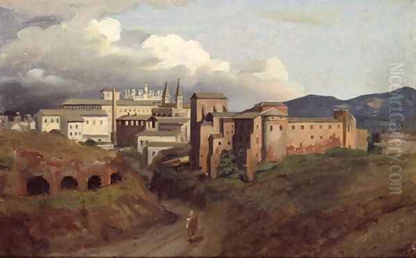 View of St. John Lateran, Rome, 1822 - view 1
