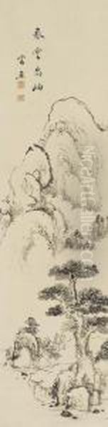 Shun'un Shusshu (mountain Peak In Spring Haze) - view 1