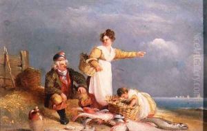 Fisherfolk with the Catch by Nicholas Condy