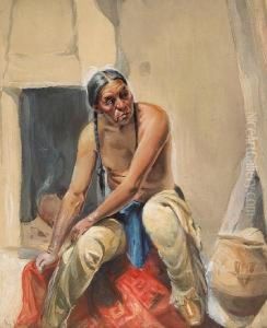 Seated Indian