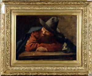 Homme Attable by Josse Impens
