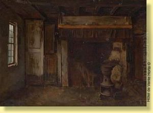 Interieur Au Poele by Josse Impens