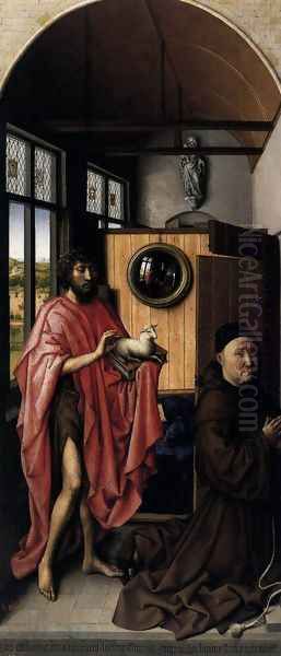 The Werl Altarpiece (left wing) - view 1