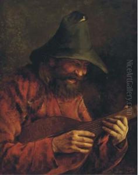 The Lute Player - view 1