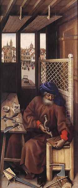 Mérode Altarpiece - Right Panel - view 1
