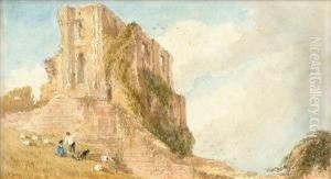 Figures By Aruined Castle