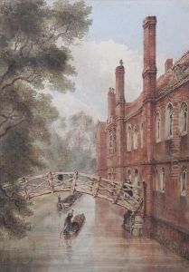 Queen's College, Cambridge by Joseph Murray Ince