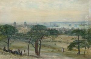 Greenwich Park by John William Inchbold