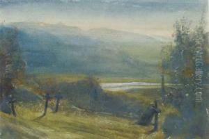 Saint Martin In The Alps by John William Inchbold