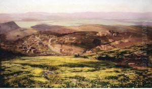 View Of A Town In The Middle East View Of A Town In The Middle East