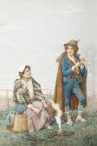Courtship In The Roman Campagna