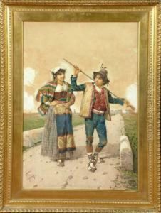 A Roadside Flirtation