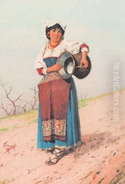 Ragazza In Costume Ciociaro - view 1