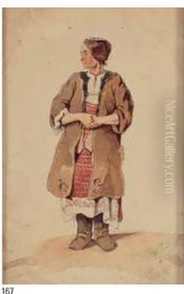 Figura Femminile In Costume - view 1