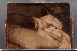 Bambino Nel Sonno by Domenico Induno