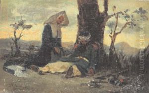 Dopo La Battaglia by Domenico Induno