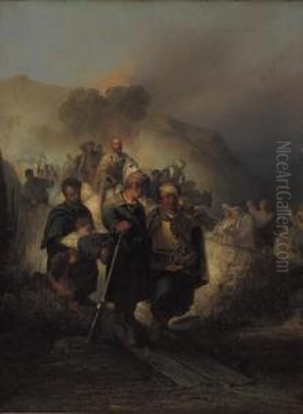 Garibaldi Rende Omaggio Ai Feriti - view 1