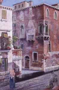 A Scene in Venice by Sir Caspar Purdon Clarke