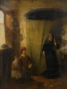 Il Padre Malato by Girolamo Induno